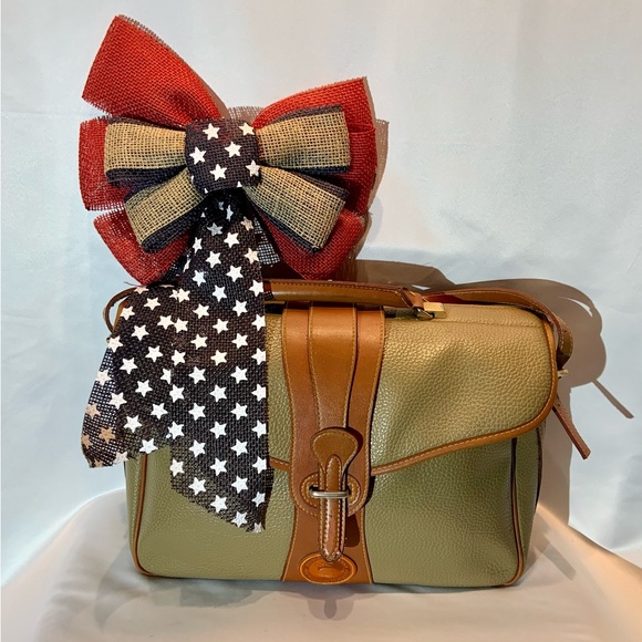 Dooney & Bourke Bags Vintage Dooney Bourke Taupe Leather Briefcase